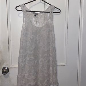 Lace See Through Beach Cover Up